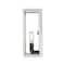 Z-Lite Quadra 2 Light Wall Sconce, Brushed Nickel + Black 456-2S-BN-BK - alternate 2